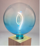 G150 Gradient Blue XXXL Glass Bulb