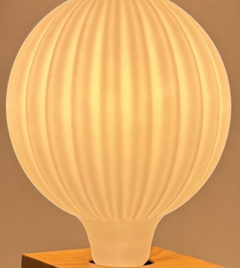 G125 Off-white XXXL Glass Bulb