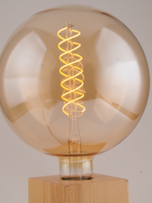 G180 Double-wound Amber XXXL Glass Bulb