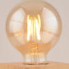 G80 Straight Wicks Amber Filament Bulb