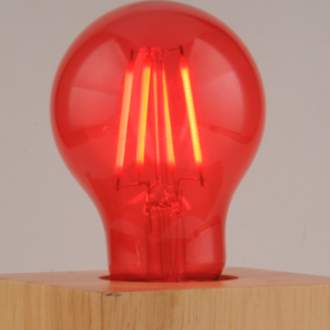 A60 External Spray Red Filament Bulb