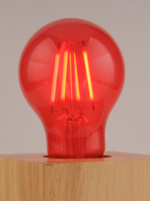 A60 External Spray Red Filament Bulb