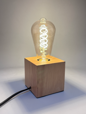 ST64 Double Helix Amber Filament Bulb